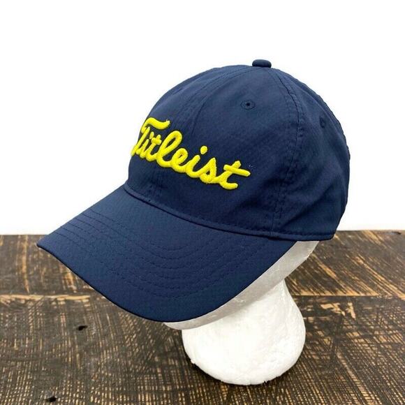 Titleist Golf Champions Circle Navy Blue Adjustable Strap Baseball Cap OSFA - Picture 6 of 16
